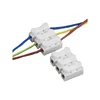 12 Pole Electrical Non Fused Spring Connector Push Wire Terminal Block