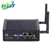 x86 DC 12V Win7 linux ubuntu embedded Mini pc without fan for computer host DDR3 MSATA Cheap mini pc manufacturer