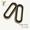 Factory price bag&box hardware die casting alloy corns handbag metal ring buckle accessories
