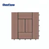 wpc diy sheet board plastic wood composite interlocking floor tiles
