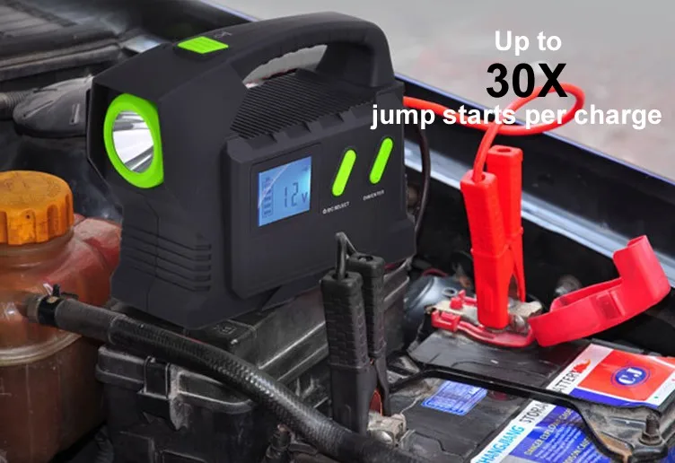 Sunpow Mini Battery 12v Mini Snap On Jump Starter Heavy Duty Jump Leads