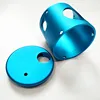 china factory cnc milling parts processing aluminium shell cnc turning oxidation blue
