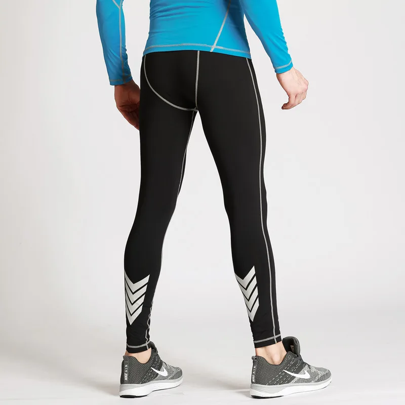Mens Gym Clothing Sport Compression Leggings Sportswear Pants
