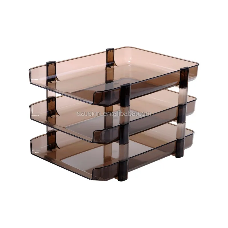 Us 4033 Office Plastic Folding Desk Tray File Doent View Office Plastic Folding Desk Tray File