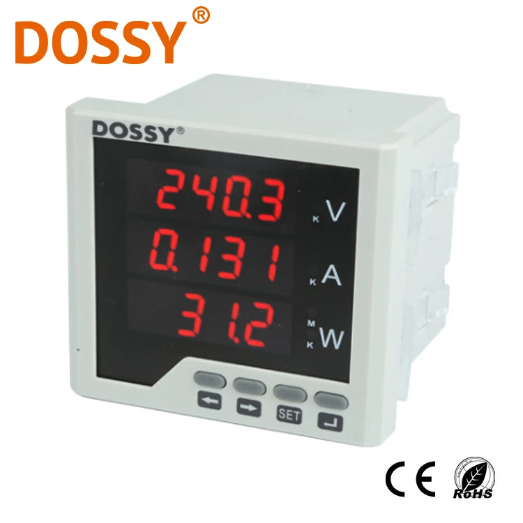 Three Phase Digital Ammeter And Voltmeter Buy Three Phase Digital