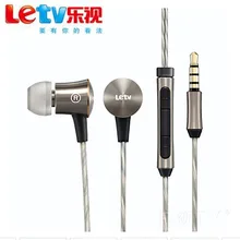 Original Letv 3.5 mm in-ear headset wire control with microphone for samsung huawei thousand headphones