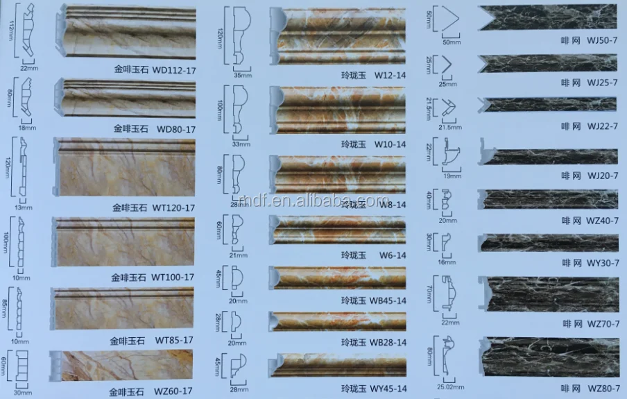 Elegant marble decorative faux granite pvc window frame door frames moldings