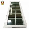 China suppliers double lowes glass french casement window grill design aluminium window parts names