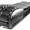 Use rubber tracks for snow field machinery
