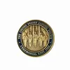 Custom antique bronze coin / metal challenge coin souvenir coin with soldier logo