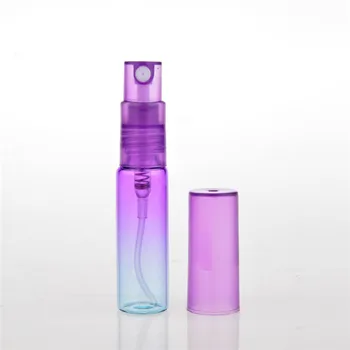 Decorative 5ml Color Gredient Glass Perfume Bottle With Colored Plastic Spray Lids Buy Small Glass Spray Bottle 2ml 3ml 5ml 10ml 15ml 20ml 30ml