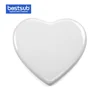 JS Coatings Blank Sublimation White Photo 4inch Heart Tiles HT01