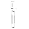 High quality stainless steel sliding door handle / decorative pull glass door handle/ pull handles stainless steel