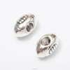 Alloy Metal Type football shape Beads for Jewelry Making China Supplies