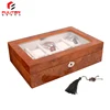 New Products Low Price Free Design Custom Made Birthday Scarf Square Presentation Wooden Watch Box
