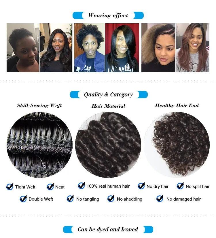 Best Quality Wholesale Ebony Yaki Hair Weave No Tangle Deep
