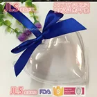 吊り下げて開くことができますハート型プラスチッククリスタルボックス結婚式のセンターピース6.5cm 8cm 10cm 12cm