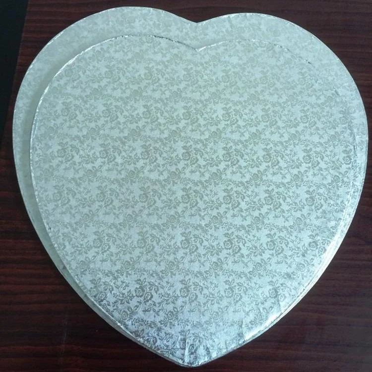 Wedding Favour Heart Shape Cake Board Buy Paper Cake Tray Cake