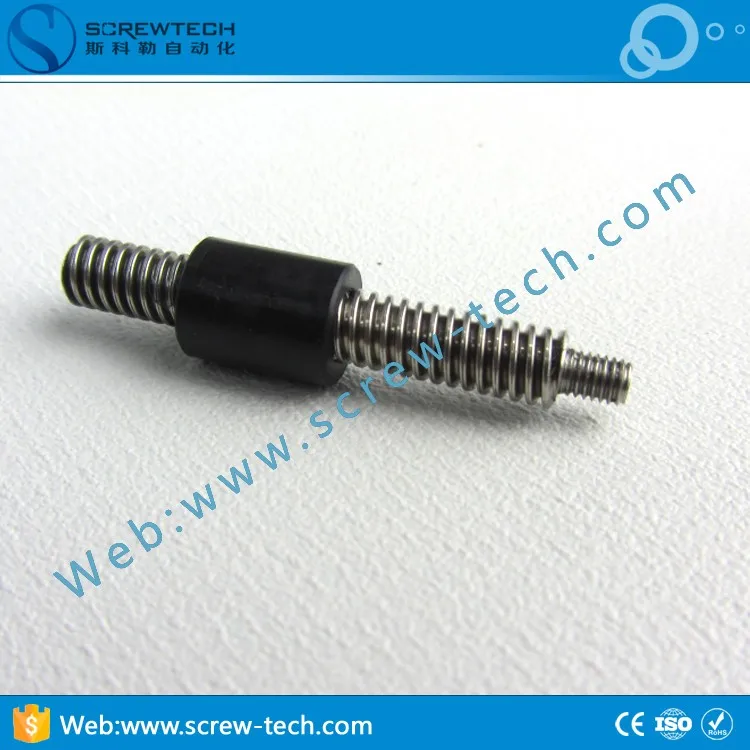 High Precision Diameter 5mm Pitch 2mm Lead Screw Tr5x2 With Pom Nut