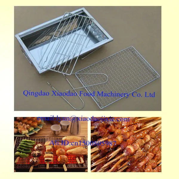 Bbq Charcoal Machine / Bbq Grill Machine / Automatic Rotary Wood