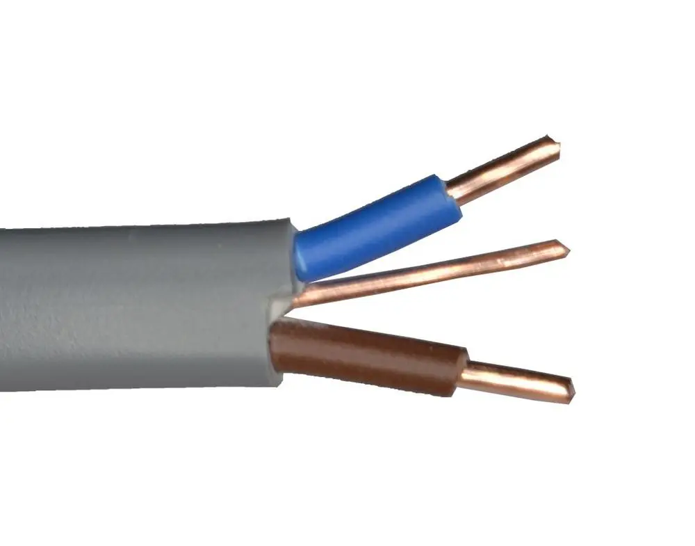 1.5mm ² Cable de tierra y Doble-Gris/Negro/Azul 6242Y eléctrico vario tamaño 