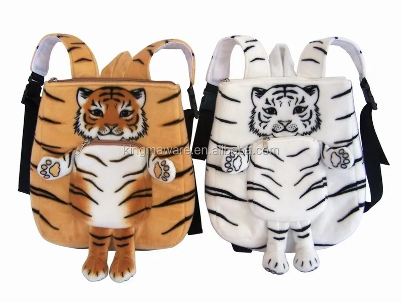 plush tiger backpack