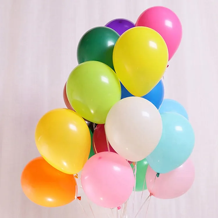 定制印刷乳胶气球装饰多功能派对气球