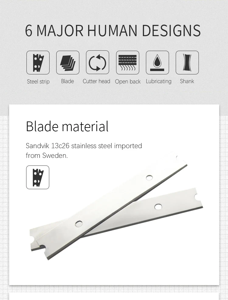 4 Blades Razor Blades With Open Back Disposable Razors Buy 4 Blade