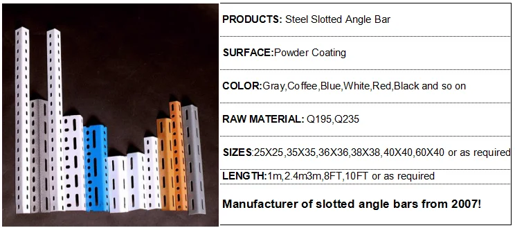 Steel Slotted Angle Bars For Philippines Market Buy Slotted Angle Bar 