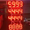 Manufacturer 19" 5 Digits Outdoor LED Digital Gas Price Display with RF Remote gas station led price digital sign