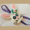 Hot new bestselling product wholesale alibaba handmade EASTER BUNNY Felt Baby Elastic Headband made in China