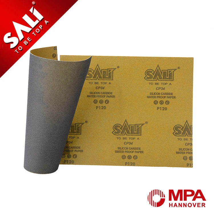Waterproof Abrasive Paper Silicon Carbide& Kraft Paper Cp34 Buy