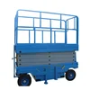 Simple Operation to Mobile Scissor Platform