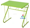 Simple design metal frame wooden computer desk tables for home or office