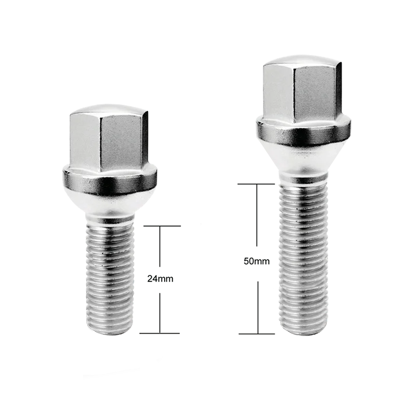 chrome wheel bolts