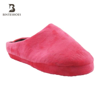 Pink Fuzzy Women S Indoor Outdoor House Warm Winter Ladies Slippers Boots Buy Fuzzy House Slipper Boots Women S Indoor Outdoor House Shoes Warm