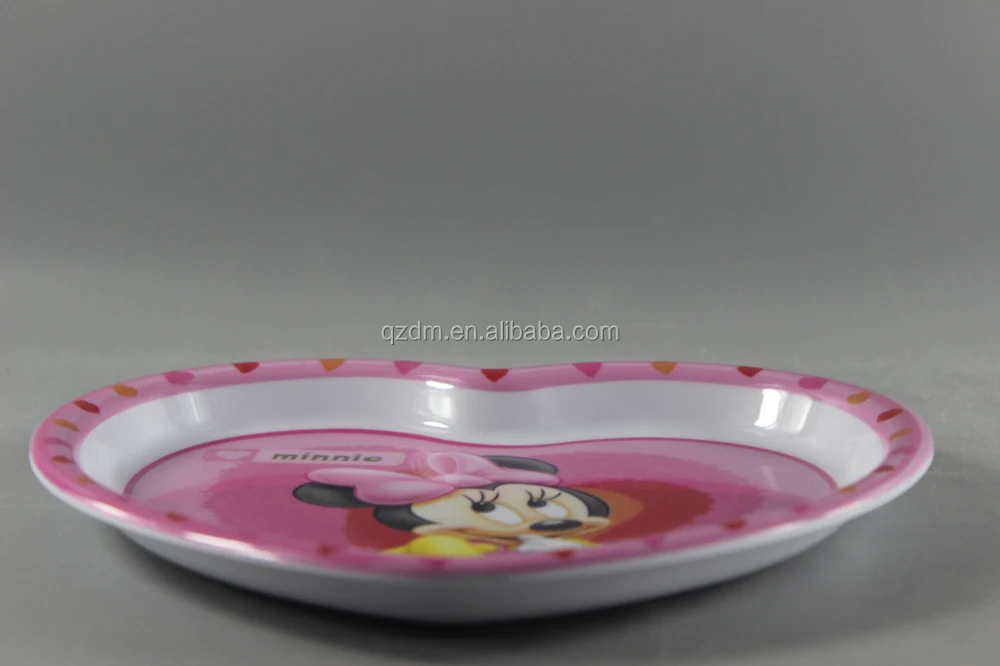 Heart Shape Dinner Plates For Kids(2015 New Design)