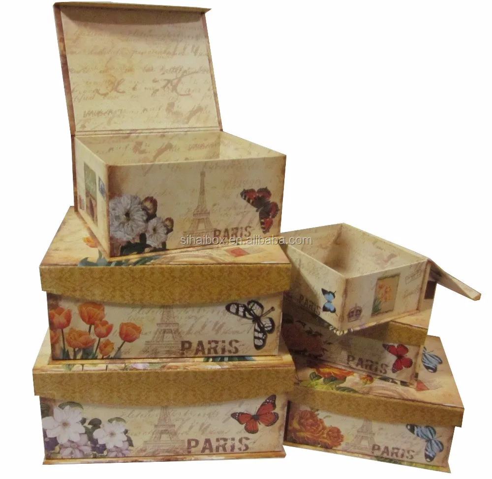Decorative Flip Top Cardboard Gift Boxes With Lid Storage Box Buy Lid