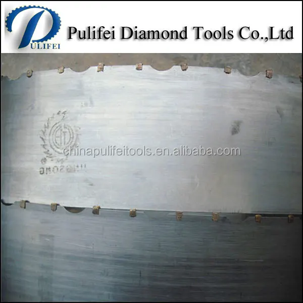 Sintered Segment Diamond Band Saw Stone Band Saw For Stone Cutting Used