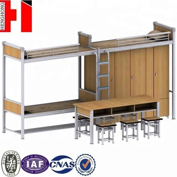 China 3 Bed Metal Frame Base Bed Teenage Bunk Bed With Storage
