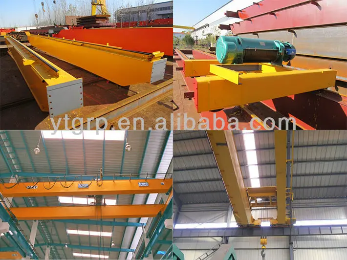 Electric Hoist 10 20 Ton Double Girder Overhead Crane