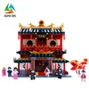 Xingbao XB-01004 children martial arts splicing toy ancient model building plastic block