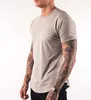 wholesale fashionable gym plain t-shirts custom sports clothes men