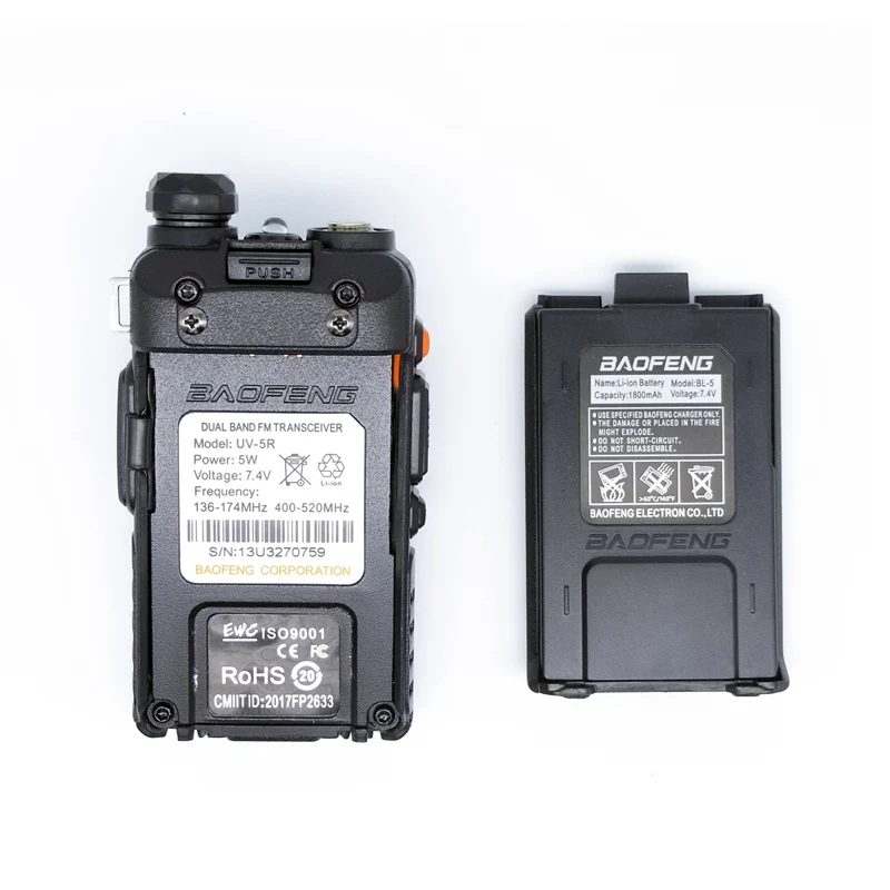Walkie Talkie Baofeng UV-5R 