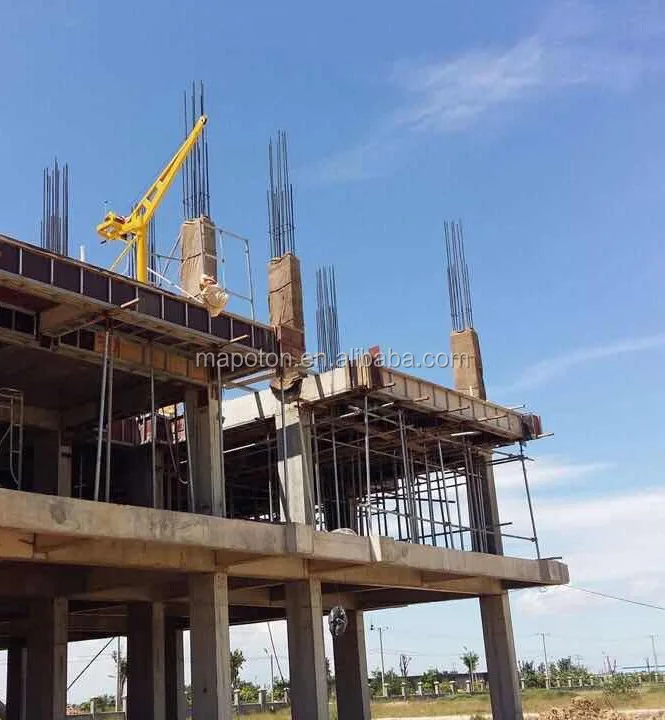 
500kg Construction Material Monkey Crane Mini Lift Concrete Lift 