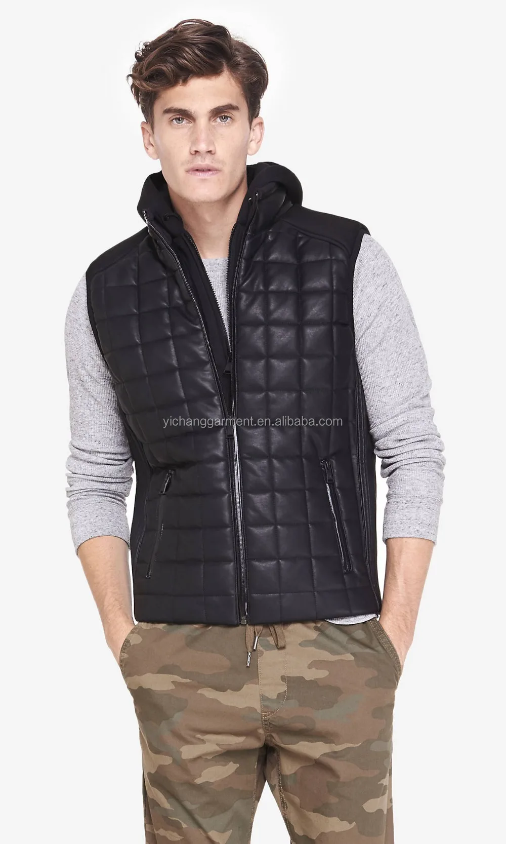 Trussardi men Puffer Vest