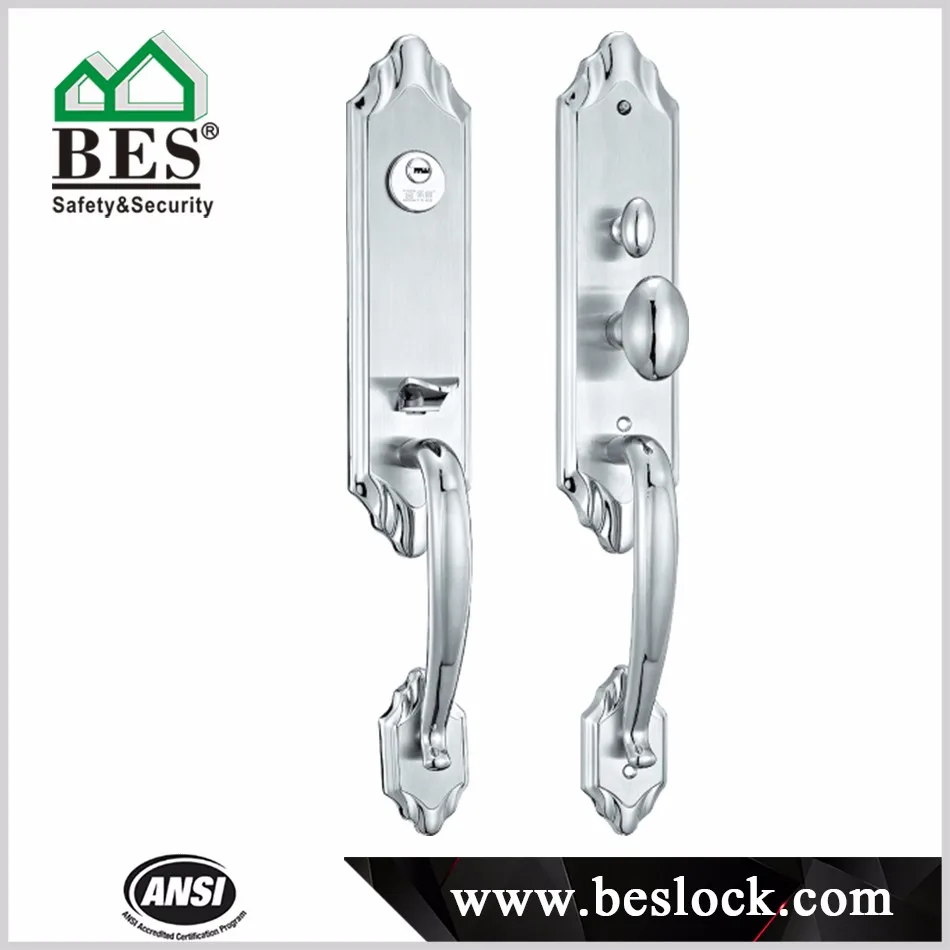 Stainless Steel Security Main Gate Handle Door Lock,Gate Locks Door