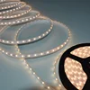 Tape led 12m super bright leds landscaping 12v strip in silicone diffuser