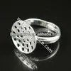 beadsnice 2530 fashion jewelryblue steel rings jewelry copper ring base