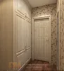 3D max rendering interior white simple dressing cabinet design